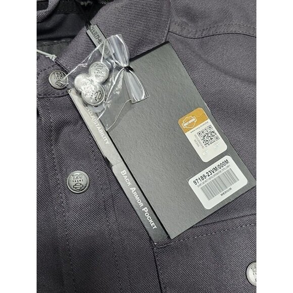 Harley-Davidson Men's 120TH Anniversary Operative Riding Shirt Jacket - Picture 11 of 11